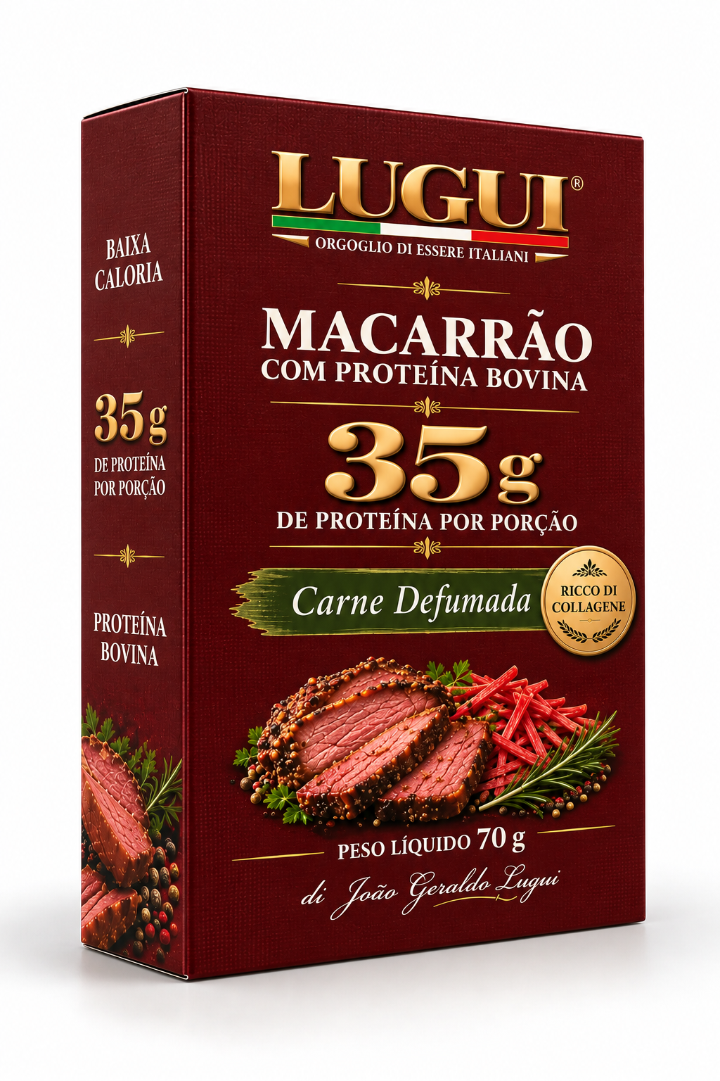 Caixa LUGUI Carne Defumada
